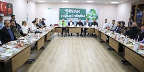 İzmit Belediyesi Çınar Yeşil Dönüşümün paydaşlarıyla fikir alışverişinde bulundu.