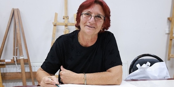 ⁠Resim çizme hayali KO-MEK ile gerçeğe dönüştü