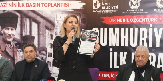 Başkan Hürriyet, “Cumhuriyet’in İlk Durağı İzmit” belgeselinin galasına gazetecileri davet etti