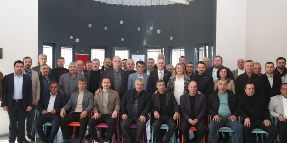 Başkan Hürriyet, kırsal mahalle muhtarıyla buluştu