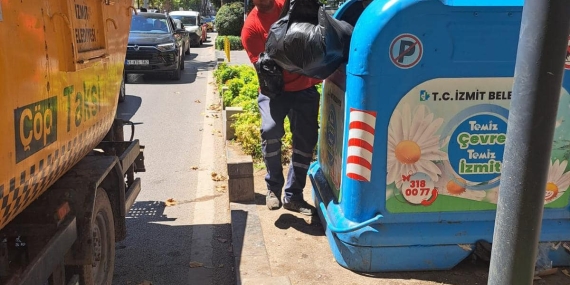 İzmit 2024’te temizlikte öncü oldu: 116 bin ton çöp toplandı