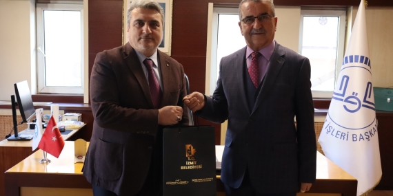 İzmit Belediyesinden Gölcük Müftülüğüne ziyaret
