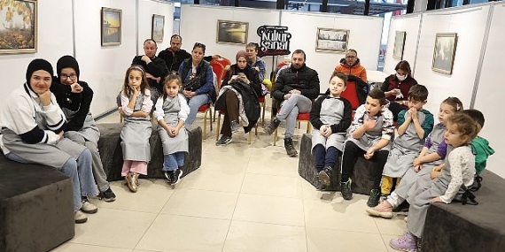 Kartepeli miniklerin yarıyıl eğlencesi