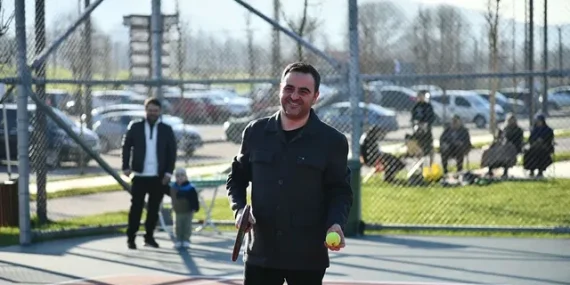 Tenis turnuvasında ödüller sahiplerini buldu