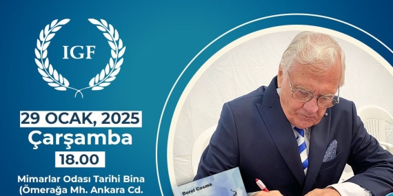 Prof. Dr. Dorel Cosma’nın hazırladığı Cafeneau BC kitabı İzmit’te tanıtılacak
