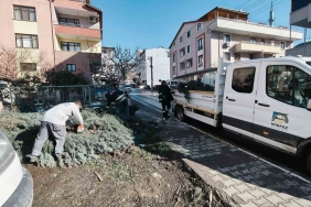 KAR YAĞIŞI DURDU, ÇALIŞMALAR HIZ KAZANDI
