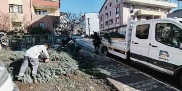 KAR YAĞIŞI DURDU, ÇALIŞMALAR HIZ KAZANDI