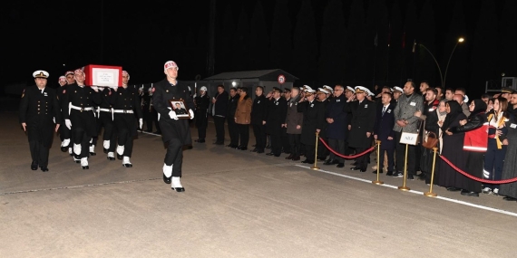 Şehit Mustafa Bazna’nın naaşı Kocaeli’de törenle karşılandı