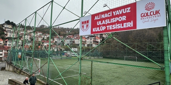 Ali Naci Yavuz’un ismi Ulaşlı’da futbol sahasına verildi