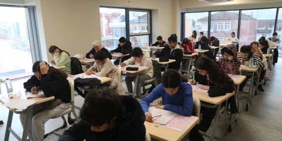 Ali Nazile Yıldız Çınar Akademi’de Kurum Kabul Sınavı yapıldı