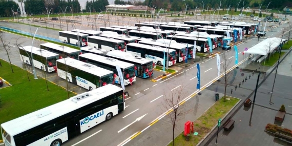 Büyükşehirden ulaşıma 27 yeni otobüs