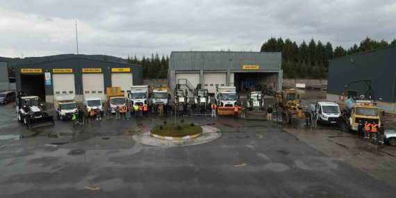 Çayırova Belediyesi kar yağışına hazır