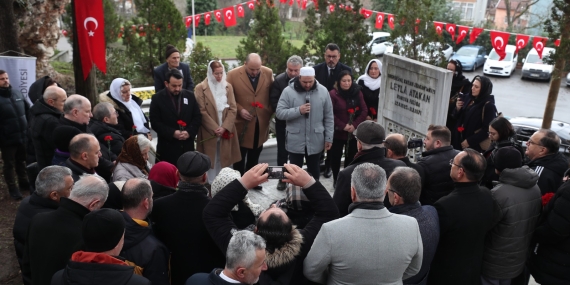 Efsane Başkan Leyla Atakan ve yol arkadaşları kabri başında anıldı