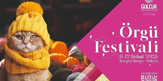 Gölcük Belediyesi Örgü Festivali Yarın Başlıyor