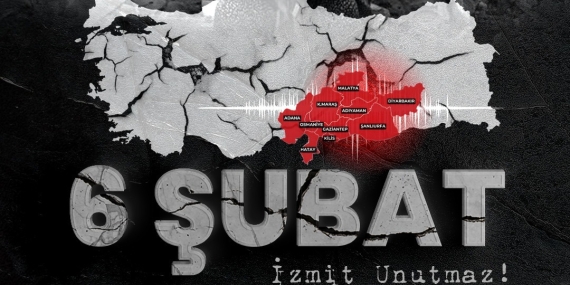 İzmit Belediyesi 6 Şubat depreminde yaşamını yitirenleri unutmadı