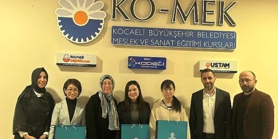 Kocaeli Büyükşehir’in adı, dünyaya yayılmaya devam ediyor KO-MEK’e Japon ilgisi artıyor