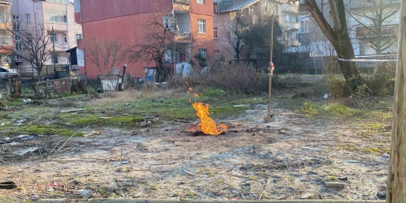 Metan gazı yangını 9. gününde
