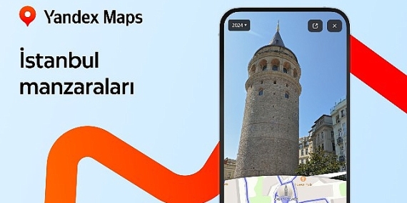Yapay Zekalı Yandex Arama ile geliştirilen Yandex Maps, bir milyondan fazla lokasyon, interaktif rehberler ve daha fazlasını sunuyor