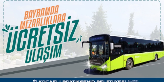 Mezarlıklara ulaşım ücretsiz