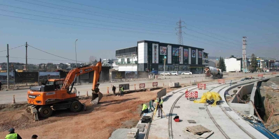 Alikahya Tramvay Hattı güzergahına otopark yapılıyor