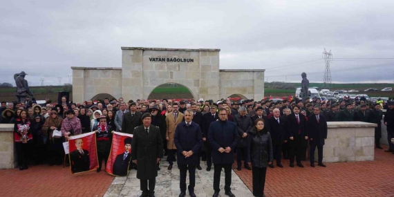Çanakkale Zaferi’nin 110. yılı dolayısıyla tören düzenlendi
