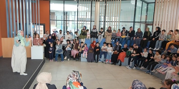 Çocuklar, masal diyarına yolculuk yaptı