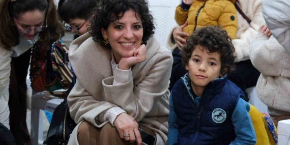 Çocuklar meydanlarda eğlendi