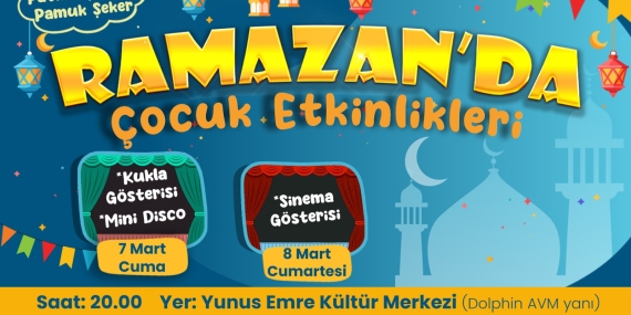 İzmit Belediyesinin çocuklara özel Ramazan etkinlikleri başlıyor