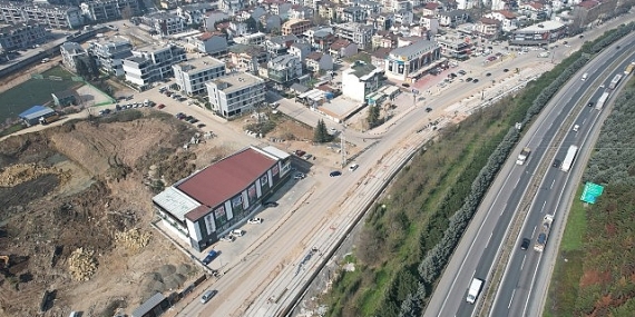 Menfez trafiğe açıldı, geçici güzergâh kaldırıldı