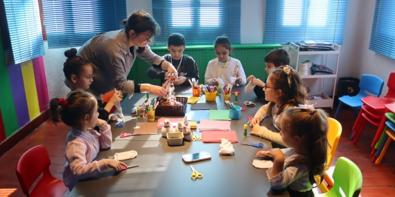 Oyuncak Müzesi’ndeki Atölyelerde Çocuklar Hayal Güçlerini Konuşturdu