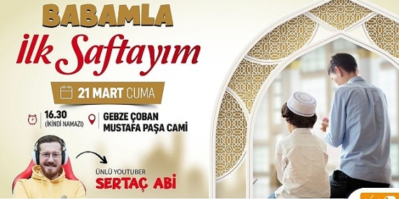 Sertaç Abi, Gebze’de çocuklarla buluşuyor