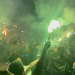 KOCAELİSPOR TARAFTARI SOKAKLARA DÖKÜLDÜ