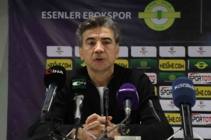 ESENLER EROKSPOR - KOCAELİSPOR MAÇININ ARDINDAN OSMAN ÖZKÖYLÜ, "BU GALİBİYET ÇOK ÖNEMLİYDİ" "AYNI SEZONDA ŞAMPİYON TAKIMI İKİ KEZ YENDİK"