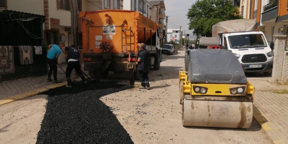 Ataevler’de yol konforu artırıldı