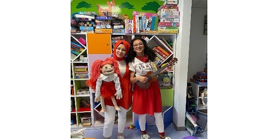 Büyükşehir, 23 Nisan’da hastanedeki çocukları unutmadı