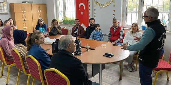 Büyükşehir’den 11 okulda afet farkındalık eğitimi