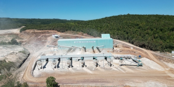 Büyükşehir’in tesisinde saatte 500 ton PMT üretiliyor