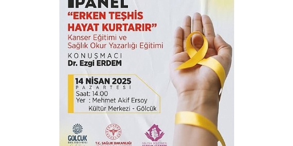Gölcük Belediyesi’nden kanser ve sağlık okuryazarlığı eğitimi