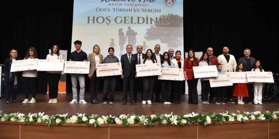 Kadın ve Aile Resim Yarışması’nda ödüller sahiplerini buldu