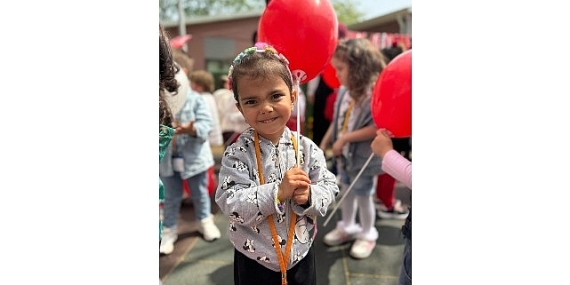 Minik yürekler 23 Nisan’ı gururla kutladı