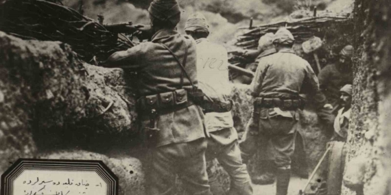 (Özel)  57. Alayın düşmanla 20 metre mesafedeki savaşı