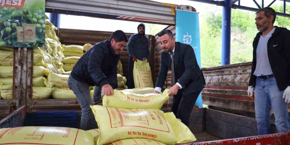 Üreticilere gübre desteği