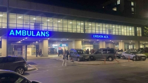 KARNINDAN VURULAN KADIN HASTANEYE KALDIRILDI