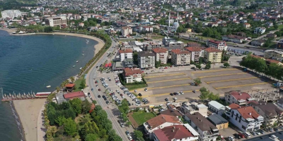 Başiskele Sahili’ne 450 araçlık otopark