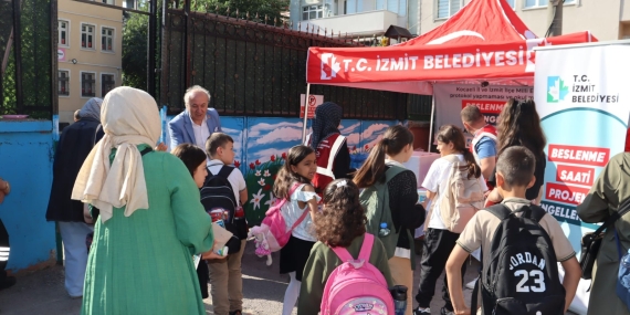 Beslenme Saati Projesini son durağı Fevzi Çakmak oldu