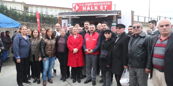 İzmit Belediyesi Halk Et Mobil bugün Gebze’de!