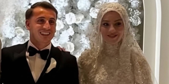 Kerem Aktürkoğlu Kocaeli’de evlendi