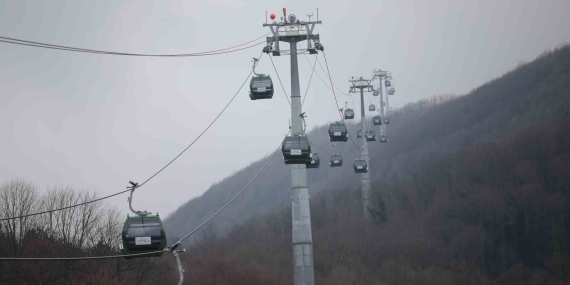 Karne sevinci teleferikte yaşanacak