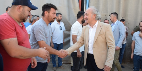 Başkan Yardımcısı Erdem Arcan’dan Fen İşleri Müdürlüğü’ne ilk ziyaret