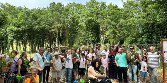 İzmit’te engelsiz bir gelecek için fidanlar toprakla buluştu